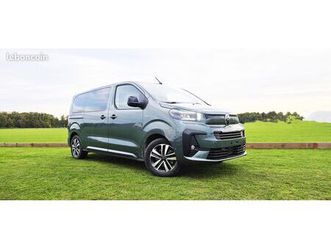 nouveau citroën spacetourer pas de malus 5/7 places neuf 180cv bva8 vasp aménagé aventourer (type peugeot traveller / vw multivan caravelle / vanster)