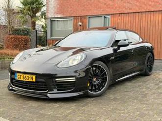 porsche panamera 4.8 turbo s techart black on black garantie — porsche — marktplaats
