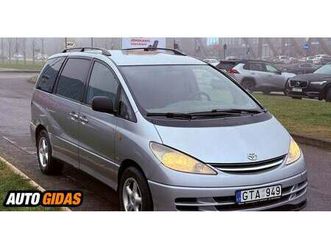 toyota previa 2001 m vienatūris | skelbimas | 0138438356