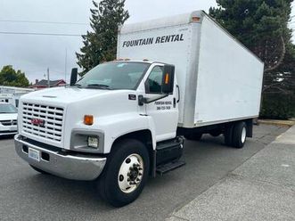 24' box truck with ramp gmc 7500