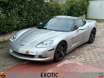 chevrolet corvette c6 6.0 v8 manuale iscritta asi