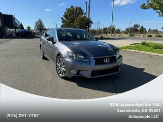 2015 lexus gs 350 crafted line! clean title!