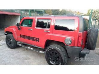 hummer h3 3500 benzina /gpl anno 2005