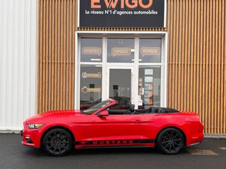 cabriolet 2.3 ecoboost 317cv premium - sieges chauffants+refrigirants - son shaker - entretien ford