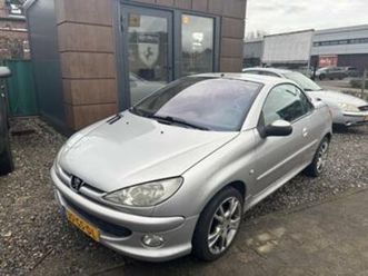 peugeot 206 cc 2.0-16v (bj 2001) — peugeot — marktplaats