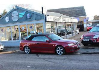 2005 saab 9-3 1.8t vector 2dr convertible petrol manual