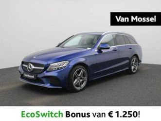② mercedes-benz c-klasse 300 ebreak amg line + leder + pts + c — mercedes-benz — 2ememain
