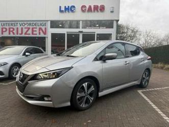 ② nissan leaf automaat 40kwh 110kw 71000klm full opties 2019bw — nissan — 2ememain