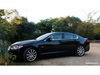 jaguar xf v8 4.2 300 cv - toutes options - pneus neufs / révisée- vidange ba- compatible éthanol e85 /sp98/sp95