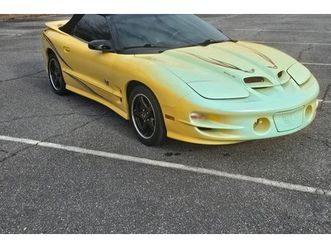 2002 pontiac trans am ws6 collectors edition