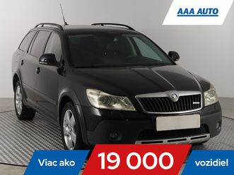 skoda octavia scout 2.0 tdi, ., 4x4, koža, navigácia