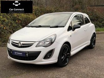 vauxhall corsa 1.2 16v limited edition hatchback 3dr petrol manual euro 5 (85 ps)