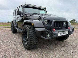 jeep wrangler 2.8 crd overland unlimited fully customised 2015
