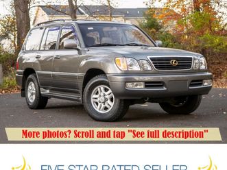 1999 lexus lx 470 470 lx470 1 owner 25k mi dealer serviced carfax we ship!