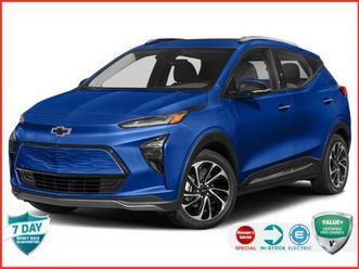 used 2023 chevrolet bolt euv premier power sunroof | heated seats | 120/240 portable ch