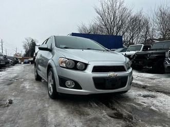 used 2014 chevrolet sonic 5dr hb lt auto