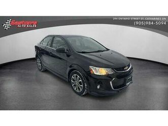 used 2017 chevrolet sonic lt