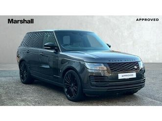 land rover range rover range rover 3.0 d300 westminster black 4dr auto