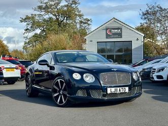 2011 bentley continental 6.0 w12 [e85] mulliner driving spec 2dr auto coupe petrol/alcohol automatic