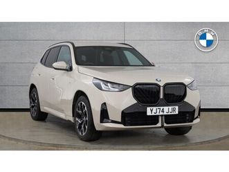 bmw x3 30e xdrive m sport 2.0 5dr