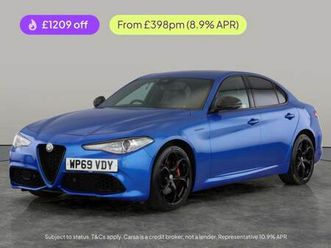 2019 alfa romeo giulia 2.0t veloce ti saloon 4dr petrol auto euro 6 (start/stop) (280 ps) - climate pack...