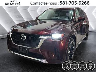 mazda cx-90 mhev 2024 signature* awd* v6* 6pass* gps* cuir* toit pano* bizone*