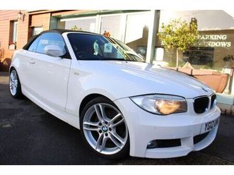 2012 bmw 1 series 2.0td 118d m sport convertible 2d