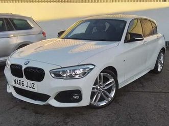 2017 bmw 1 series 1.5 118i m sport 5d auto