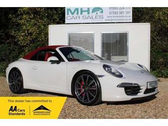 2012 porsche 911 3.8 991 carrera s euro 5 (start/stop) 2dr convertible petrol manual