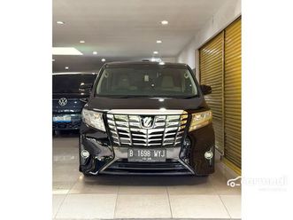 2016 toyota alphard 2.5 g mpv