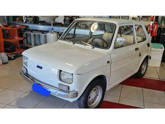 1975 fiat 126 blanc manuel, 4 vitesses conduite à gauche...