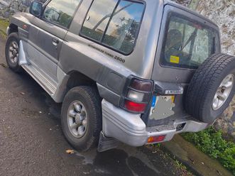 mitsubishi pajero 2800 julho/99