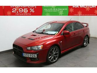 mitsubishi lancer evolution x awd | mr | ferrita | sv-såld