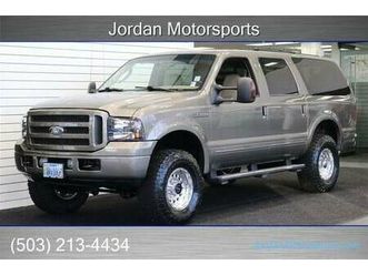 2005 ford excursion bulletproofed 6.0 99k 0-rust 1owner 2004 2003 2002