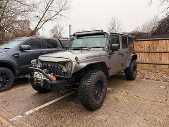 2007 jeep wrangler 2.8 crd sahara unlimited auto 4wd euro 4 4dr convertible diesel automatic