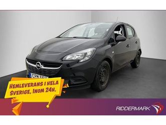 opel corsa 1.4 p-sensorer farthållare bluetooth rattvärm