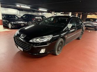 peugeot 407 sw 2.0 hdi fap, jg 2010, stationswagen schwarz