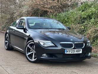 2009 bmw 6 series 3.0 635d automatic sport coupe