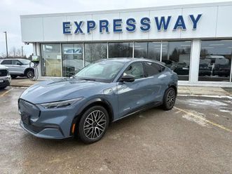 2024 ford mustang mach-e premium, extended range battery, 19 ri