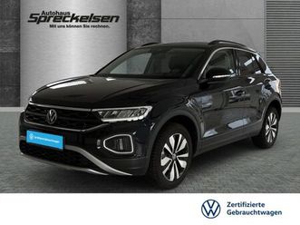 volkswagen t-roc 1.0 tsi++goal++led++navi++tempomat++
