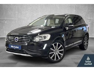 volvo xc60 d4 awd, summumlimited, h-feste, navi, adaptivecruise++ 2017 svart