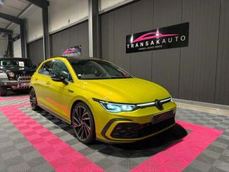 volkswagen golf 2.0 tdi scr 200 cv dsg7 gtd + harman kardon + caméra de recul + sièges/ volant chauffant + radar av/ar + toit ouvrant + keyless