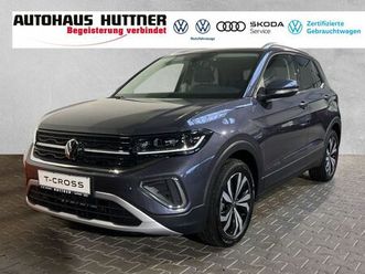 volkswagen t-cross style 1.0 tsi dsg navi ahk led