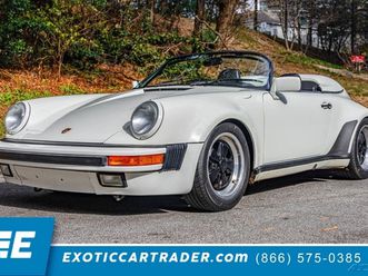 1989 porsche 911 speedster