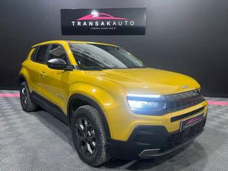 jeep avenger 1.2 turbo t3 100 ch mhev longitude bvr6 ehybrid