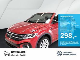 volkswagen t-roc cabriolet r-line black style 1.5tsi 150ps