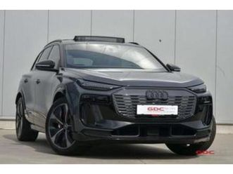 ② audi sq6 e-tron e-tron quattro edition one grey i hud i 360 — audi — 2ememain