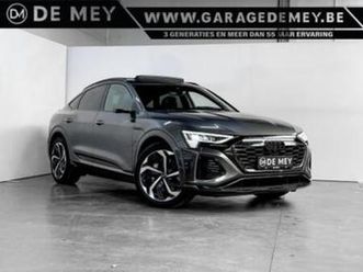 ② audi q8 e-tron sportback q8 sportback e-tron 106 kwh 55 quat — audi — 2ememain