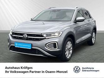 volkswagen t-roc style 1.5 tsi, dsg,ahk, climatronic, navi