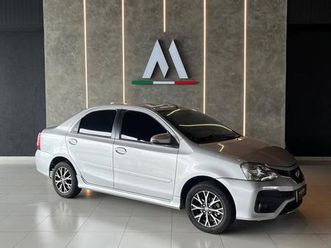 toyota etios 1.5 platinum sedan auto